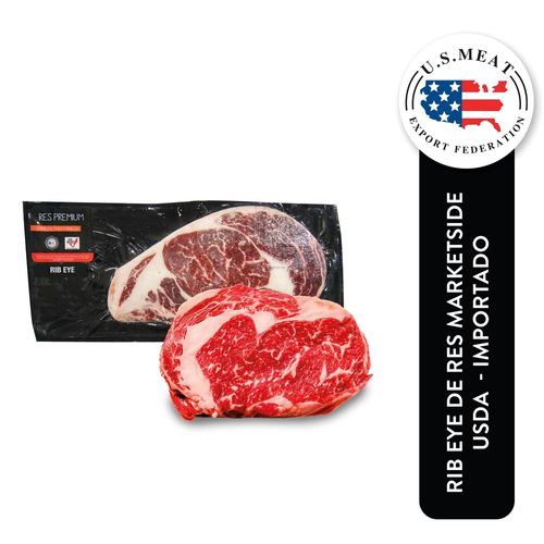 Carne De Res Rib Eye Marketside Congelado  Paquete, Precio indicado por libra