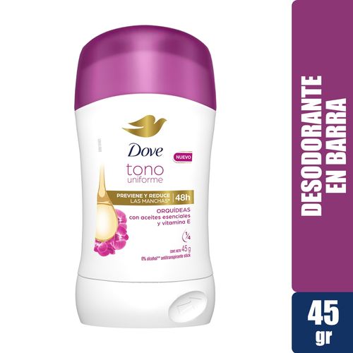 Desodorante Dove Orquídea y Vitamina E en Barra - 45 g