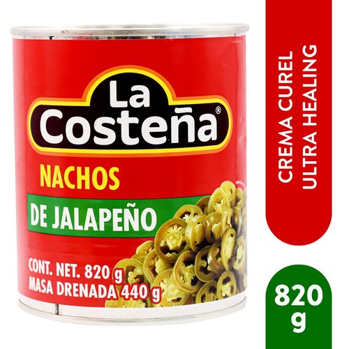 Chile La Costeña Jalapeño Para Nacho - 820 g