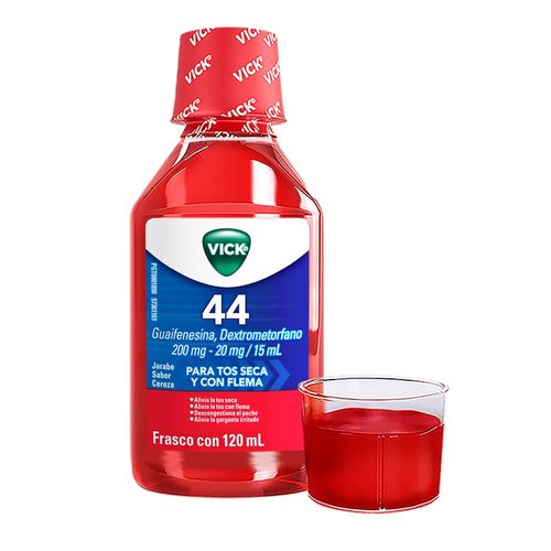 Jarabe Vick sabor cereza - 120 ml