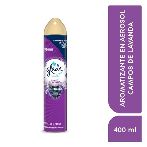 Aromatizante Glade Campos De Lavanda Aerosol - 400ml