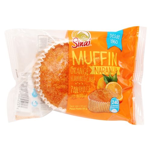 Pan Muffin Naranja Sinaí - 54 g