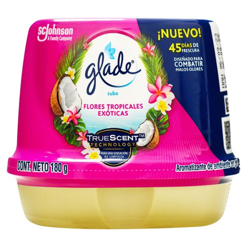 Aromatizante Glade Cubo Flores True Scent  - 180 g