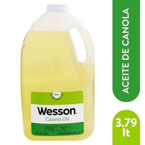 Aceite Wesson Canola - 3.79 L