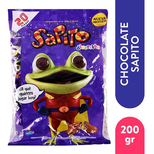 Chocolate Arcor Sapito Mani - 200 g
