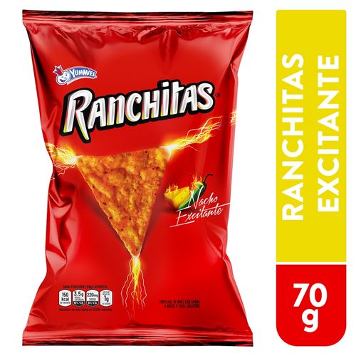 Ranchitas Nacho Exitante - 70 g