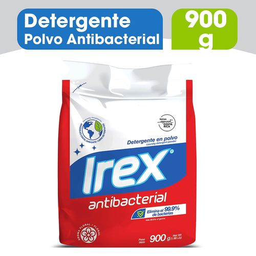 Detergente en polvo Irex Antibacterial - 900 g