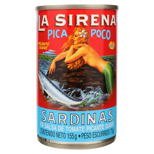 Sardinas Pica Poco Salsa De Tomate - 155 g