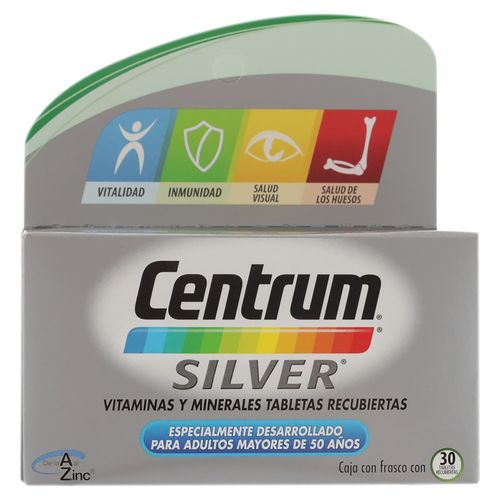 Multivitaminico Centrum Silver - 30 capsulas