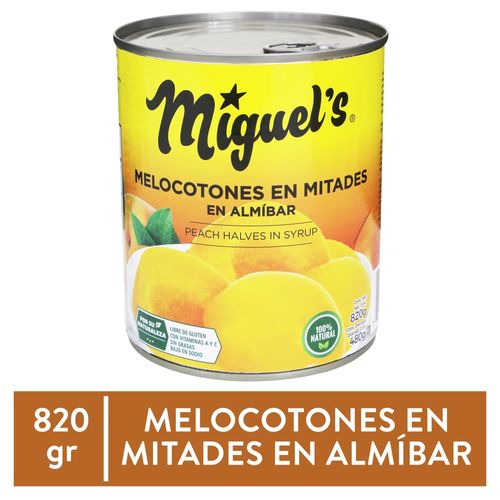 Melocotón Miguel's En Mitades - 820 g