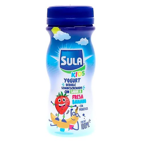 Yogurt Bebible Fresa Ban Sula Kids 100ml
