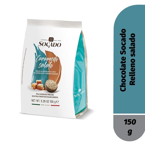 Chocolate Socado Relleno salado - 150 g
