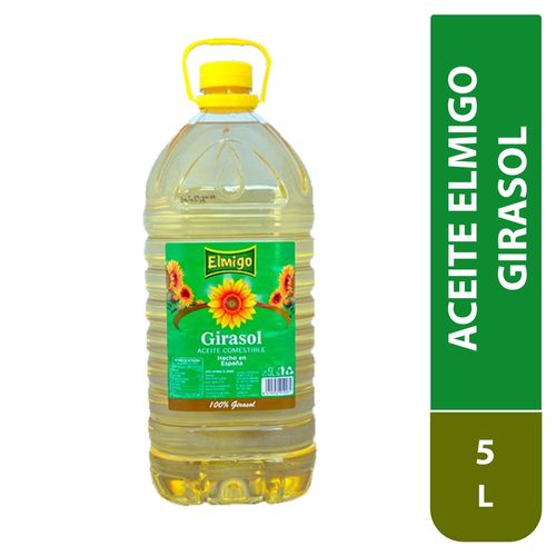 Aceite Elmigo girasol - 5 L