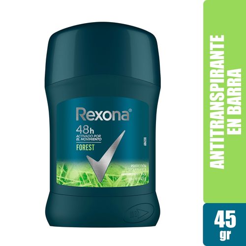 Desodorante Rexona Caballero Forest en Barra - 45 g