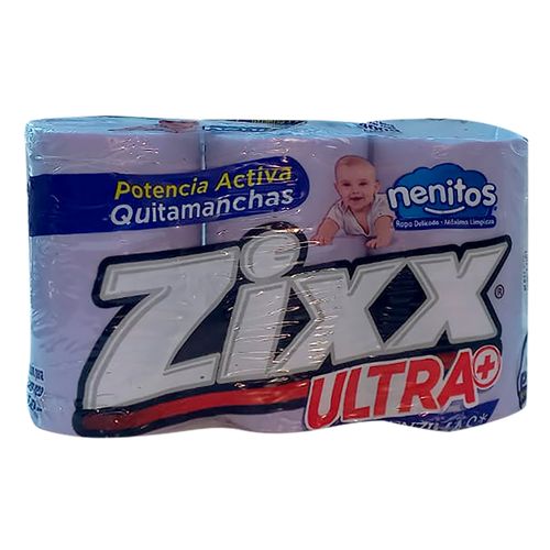 Jabón Zixx Nenitos 3 pack Cilindro - 1200 g