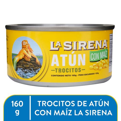 Atún En Trocito La Sirena Con Maíz - 160 g
