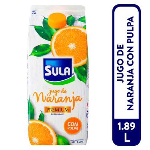 Jugo Sula Naranja Premium Con Pulpa- 1890ml