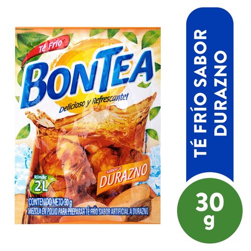 Bebida En Polvo Bontea Té Frio Con Sabor  Durazno - 30 g