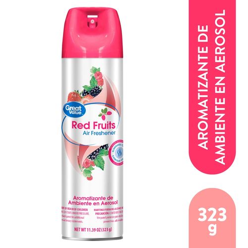 Aromatizante Great Value Aroma Frutos Rojos - 323 g