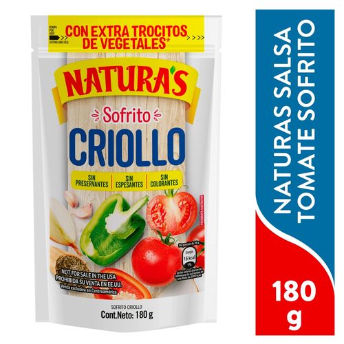 Sofrito Natura's Criollo en Salsa - 180 g