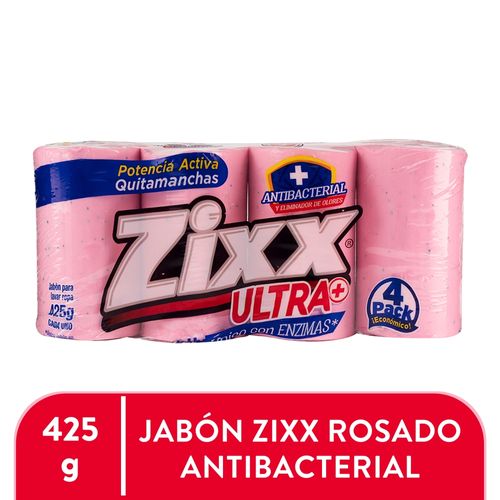 Jabón Zixx Antibacterial Rosado - 1700Gr