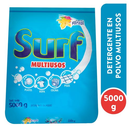 Detergente Surf Fuerza Floral en Polvo - 4.5 kg