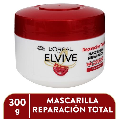 Mascarilla L'Oréal Paris Elvive Reparación Total 5 - 300 ml 33