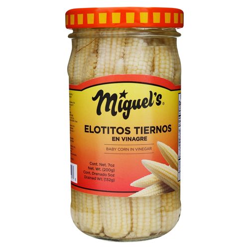 Elotitos Miguel's Tiernos Enteros En Vinagre - 227 g