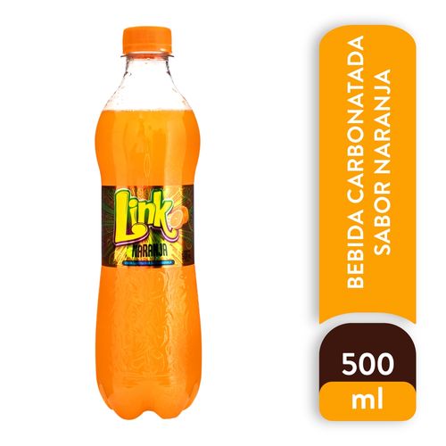 Gaseosa de Naranja Link 500ml