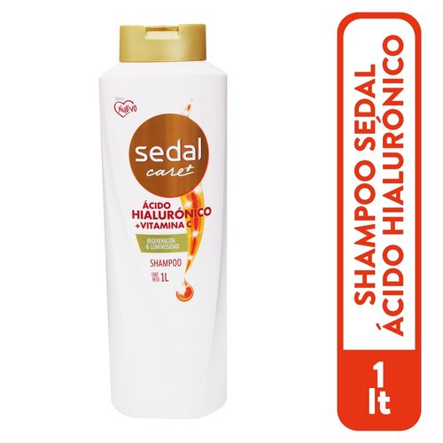 Shampoo Sedal Ácido Hialurónico y Vitamina C en Líquido - 1 L