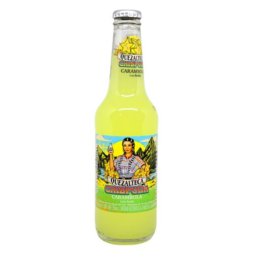 Bebida Quezalteca Chispuda Carambola - 355 ml