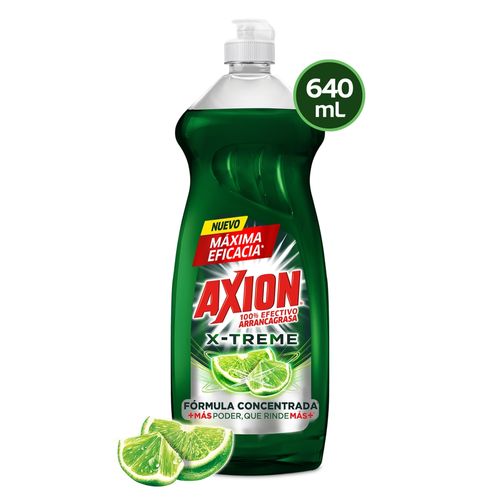 Lavaplatos Axion Liquido Xtreme - 640ml