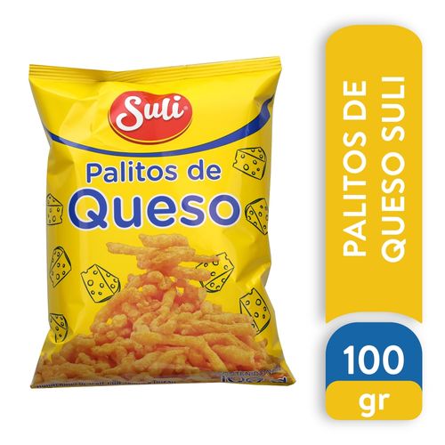 Snack Suli Palitos De Queso - 100 g