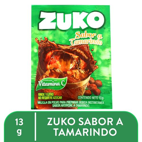 Bebida Instantánea Zuko Tamarindo - 13 g