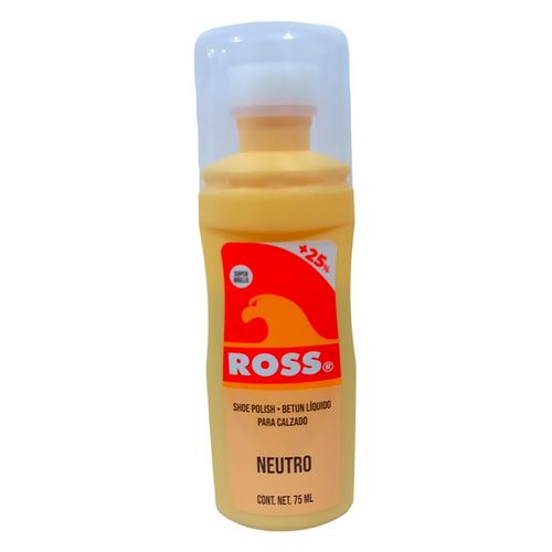 Betún Ross Liquido Calzado Neutro - 75 g