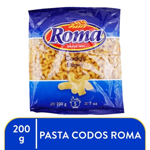 Pasta Roma codos enriquecida - 200 g