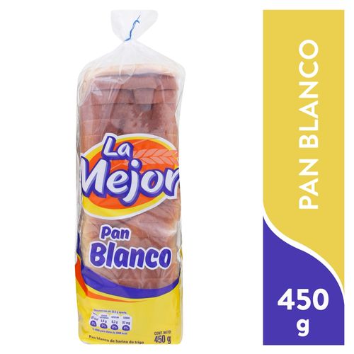 Pan Blanco La Mejor cuadrado - 450 g