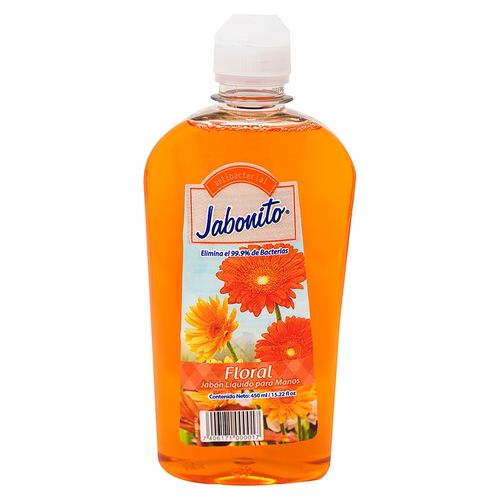 Jabon Liquido Jabonito Floral 450Ml