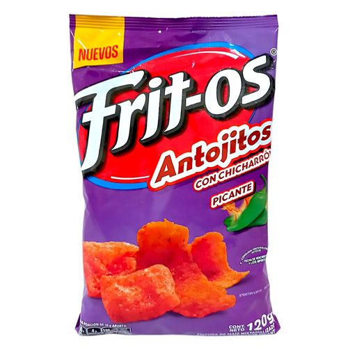 Fritos Antojitos con Chicharrón Picante - 120 g