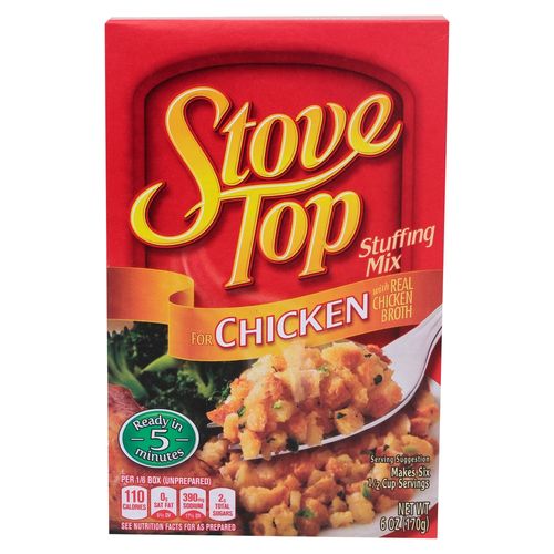 Kraft Stove Top Stuffing Mix Chicken 6Oz