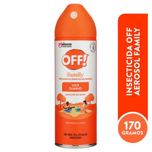 Repelente de Insectos OFF! Family en Aerosol 170 g