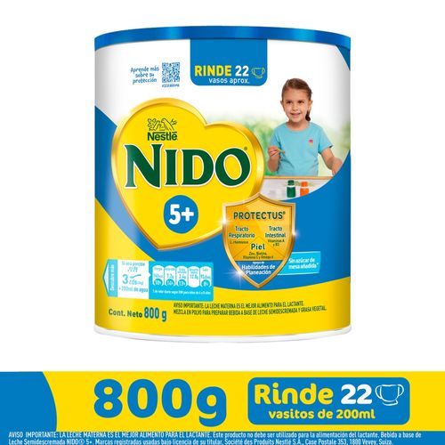 NIDO 5+ Advanced Lata 800g