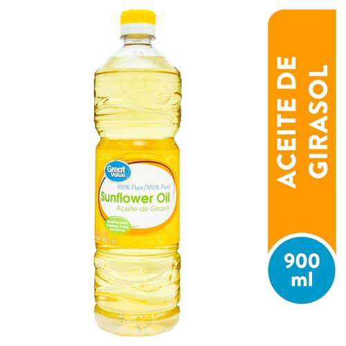 Aceite De Girasol Great Value 900 Ml