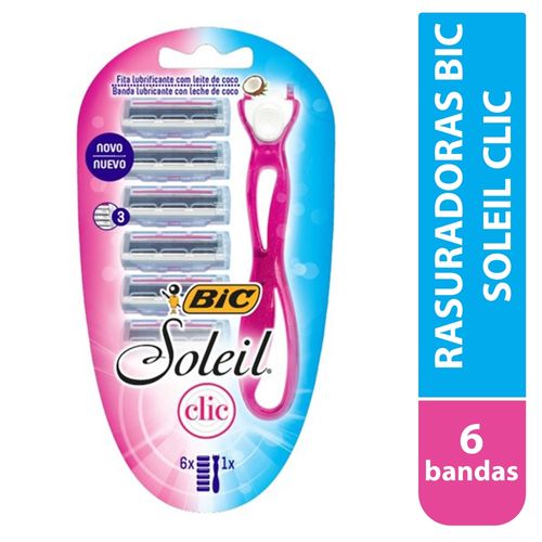 Rasuradora Bic Soleil Clic Repuesto 6Und