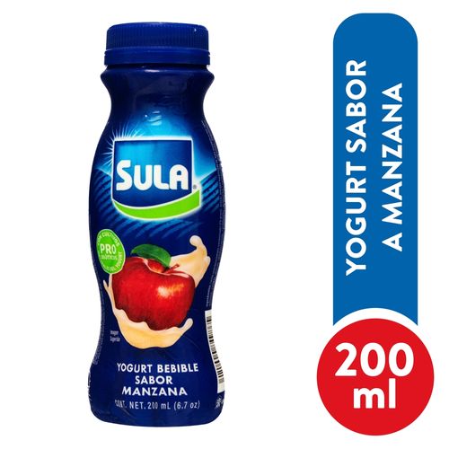 Yogurt Manzana Bebible SUla Bote 200ml