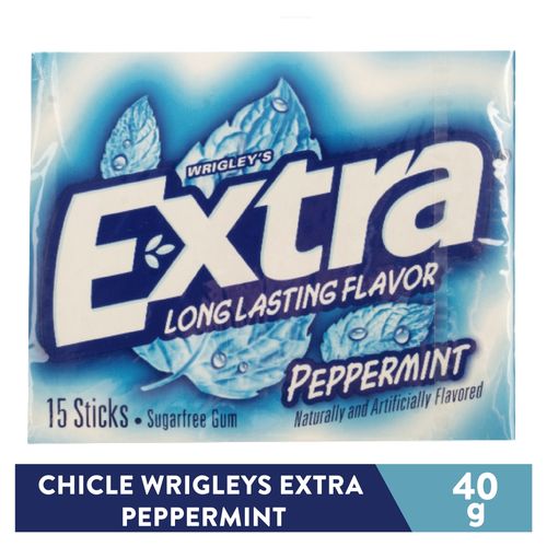 Chicle Wrigleys Extra Peppermint - 40.50gr