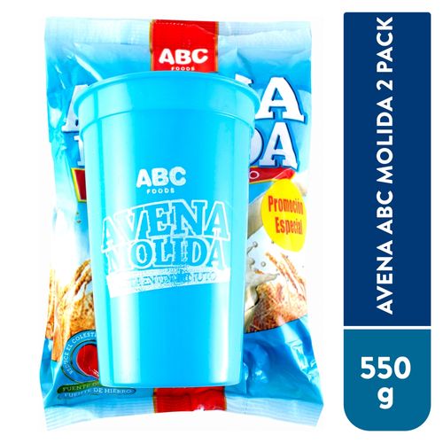 2 Pack Avena Abc Molida - 275Gr