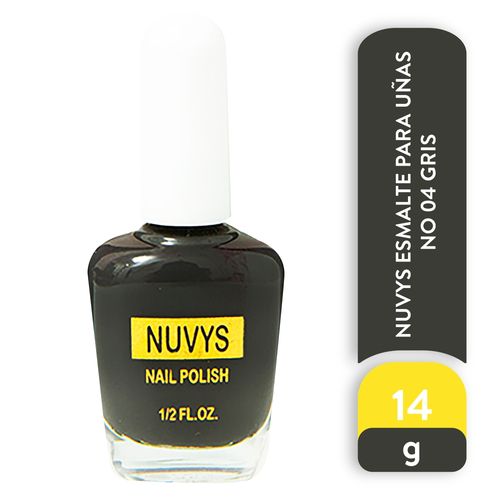 Nuvys Esmalte Para Unas No 04 Gris