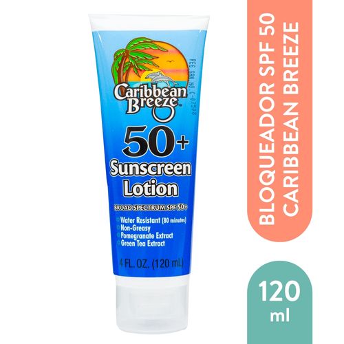 Protector solar Caribean Breeze FPS 50 - 120 ml
