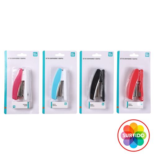 Pen Gear Ass Grapadora Grapas Surtida